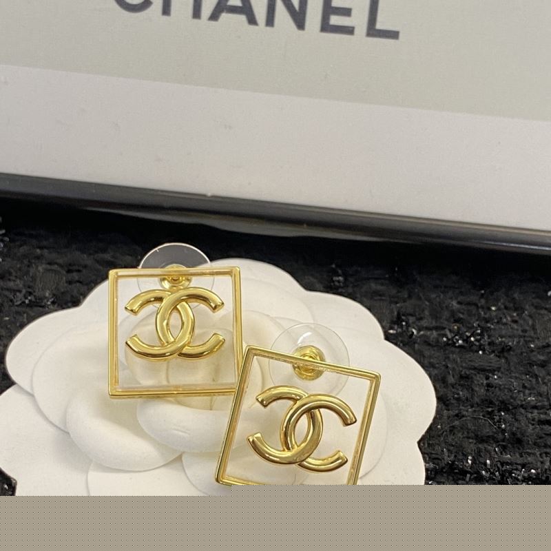 Ch*el earrings